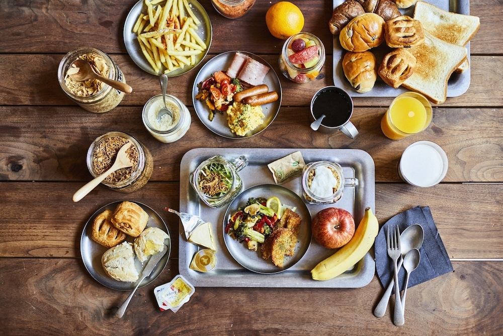 뷔페 아침 식사