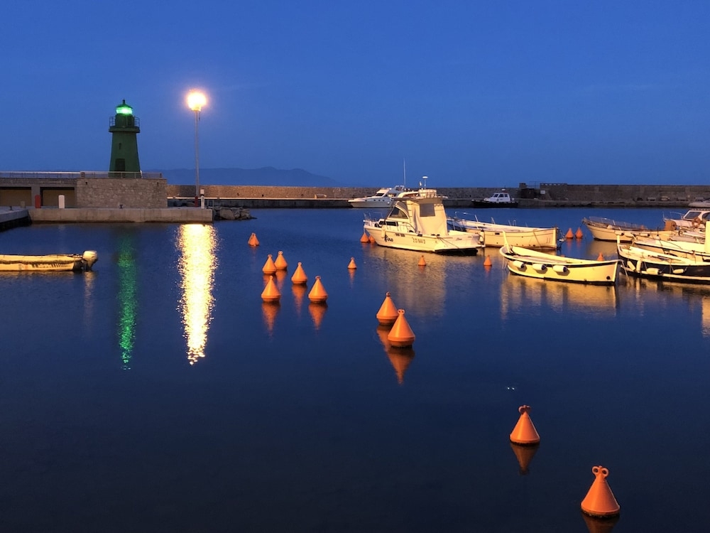 숙박 시설에서 보는 시내 전망