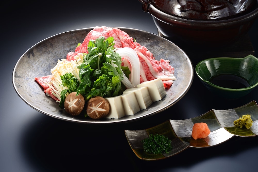 료칸 내 식사 공간