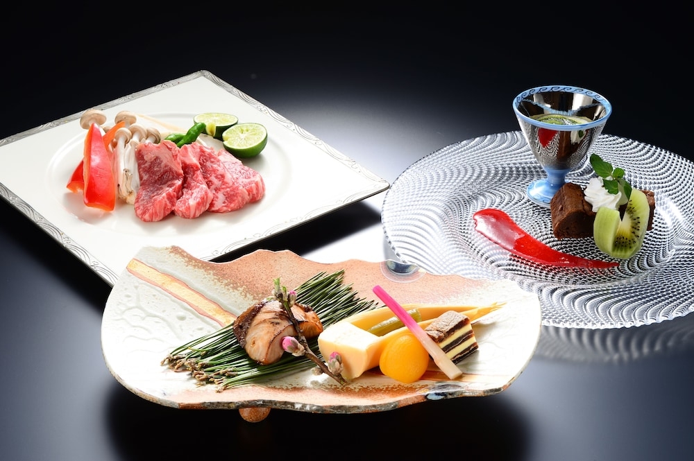 료칸 내 식사 공간