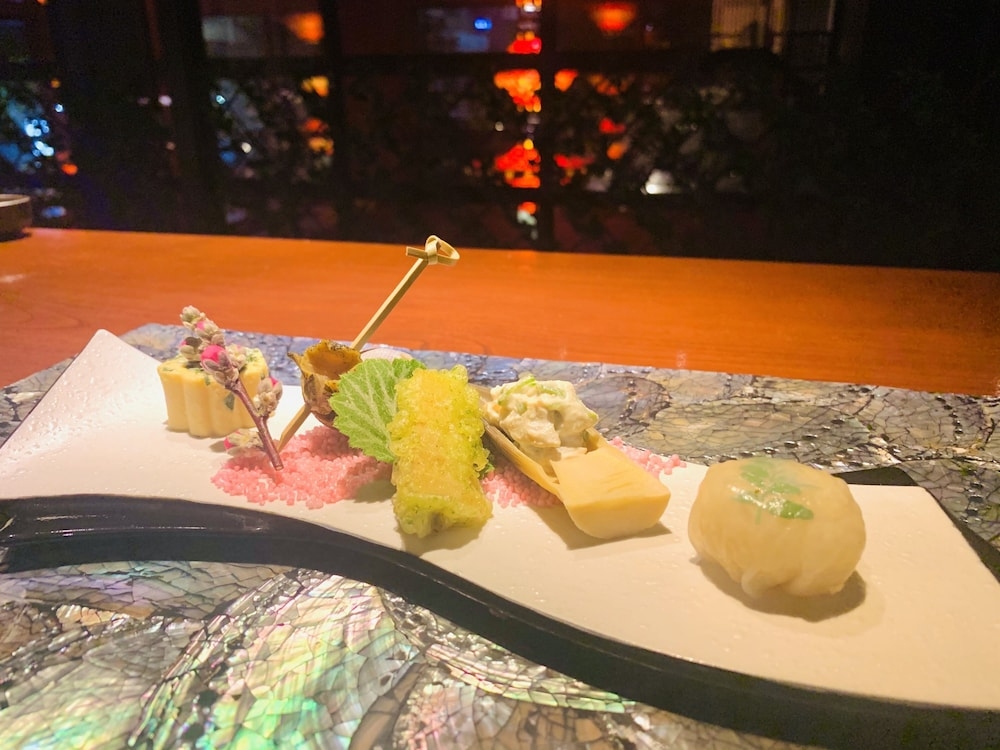 료칸 내 식사 공간