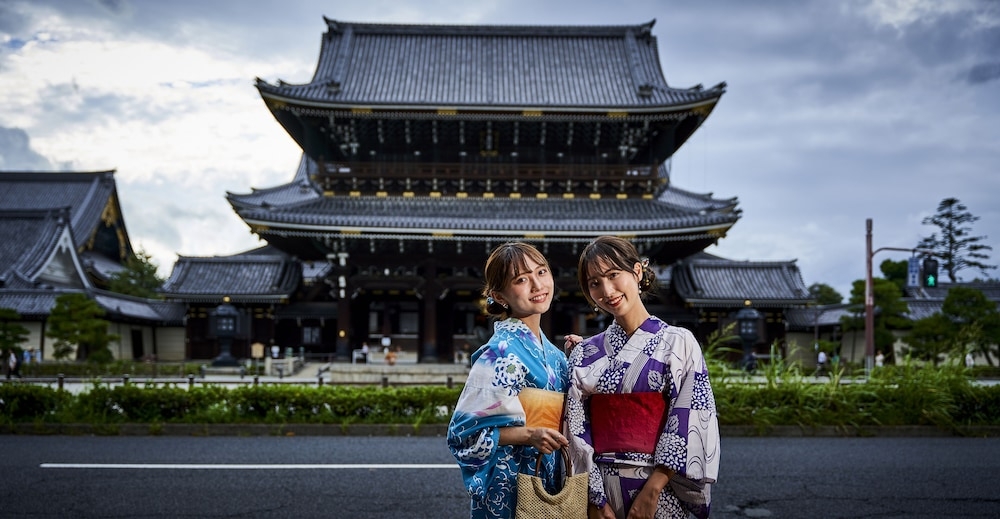 숙박 시설에서 보는 주변 전망