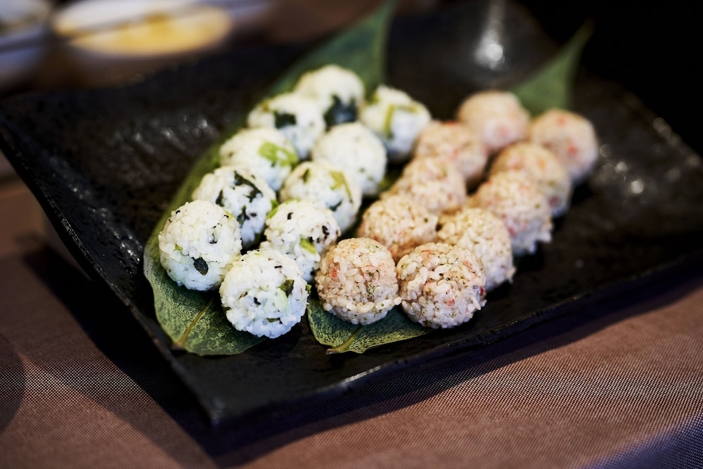 뷔페 아침 식사