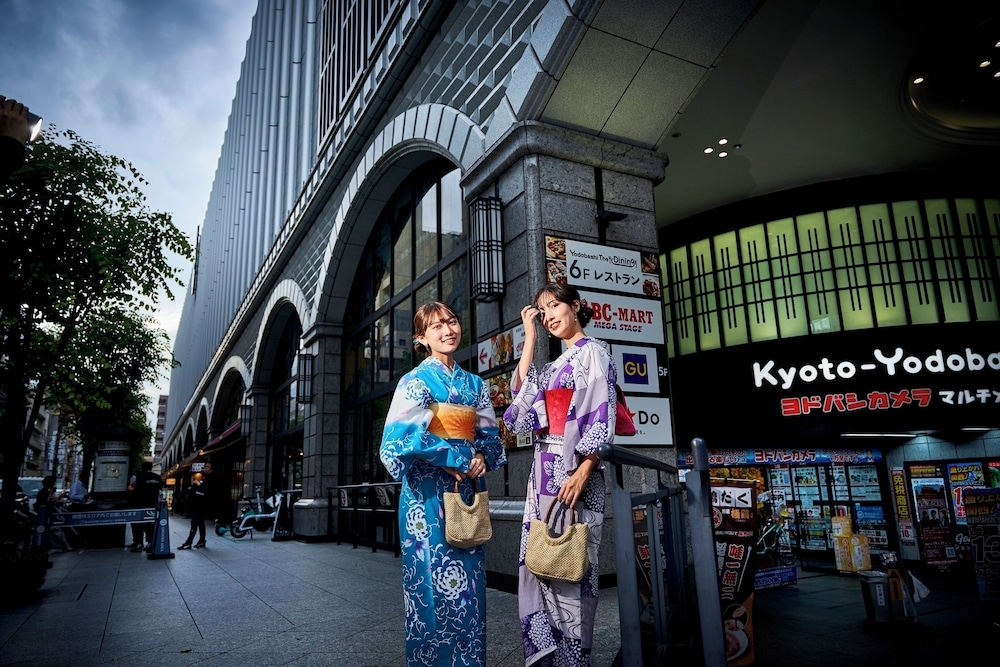 숙박 시설에서 보는 주변 전망