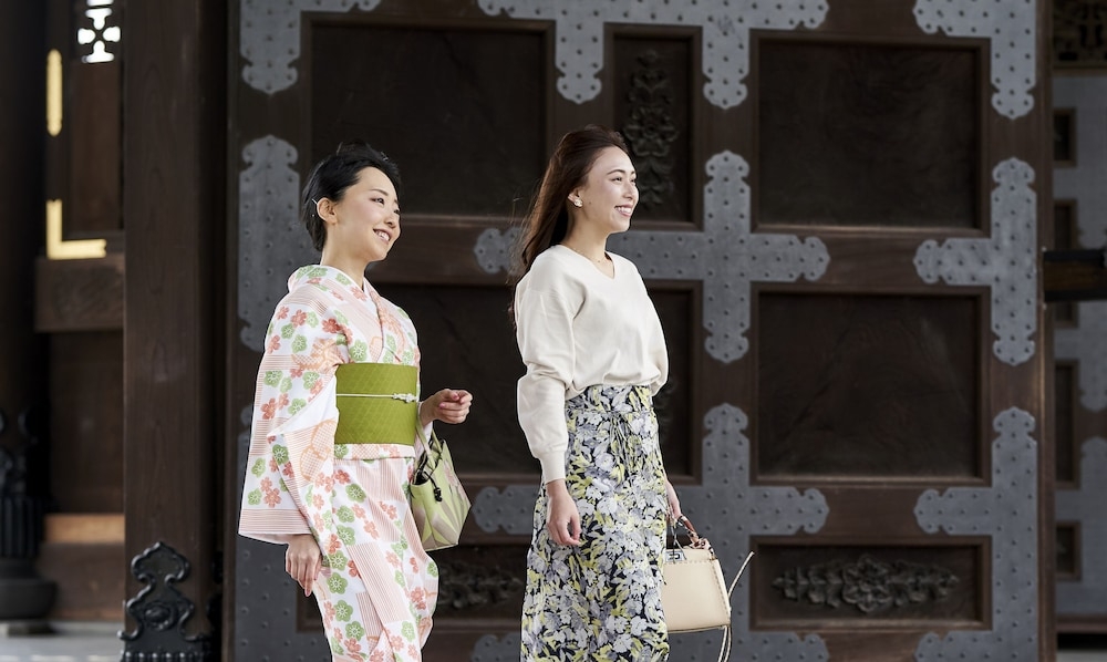 숙박 시설에서 보는 주변 전망