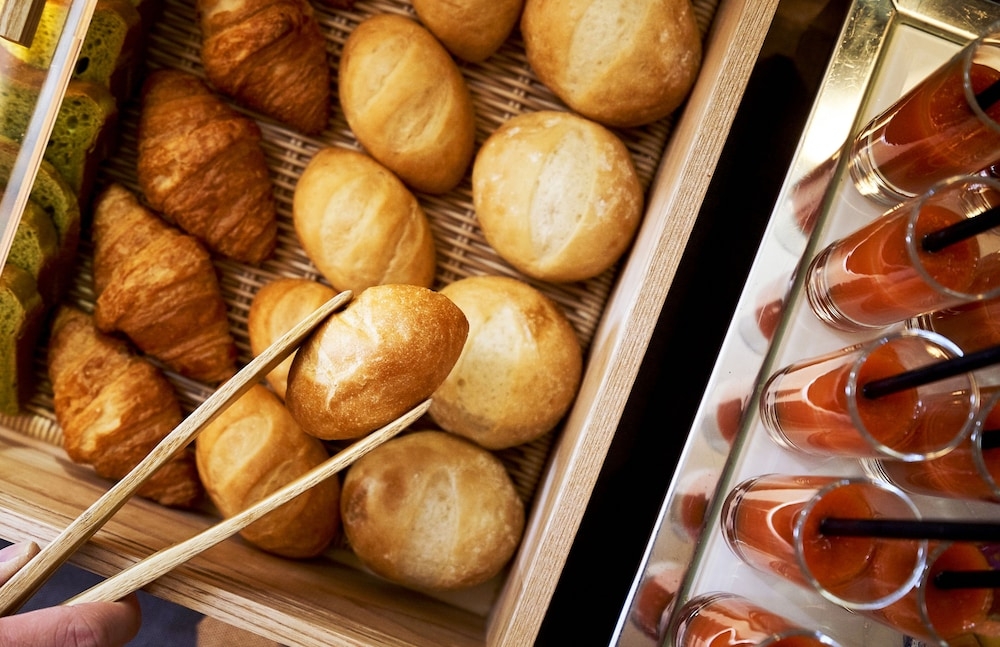 뷔페 아침 식사