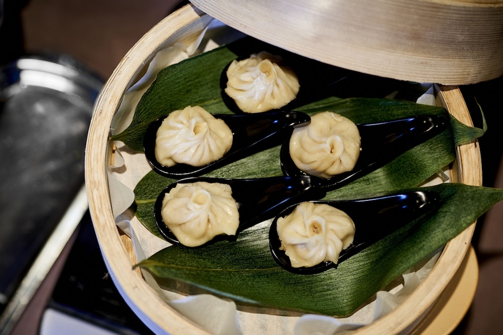 뷔페 아침 식사