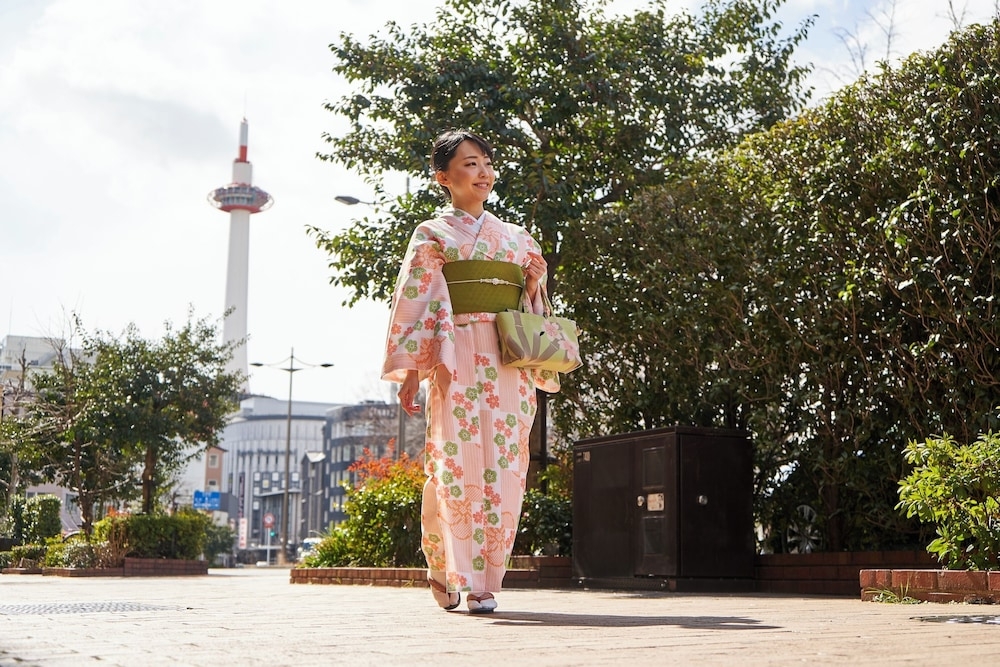 숙박 시설에서 보는 시내 전망