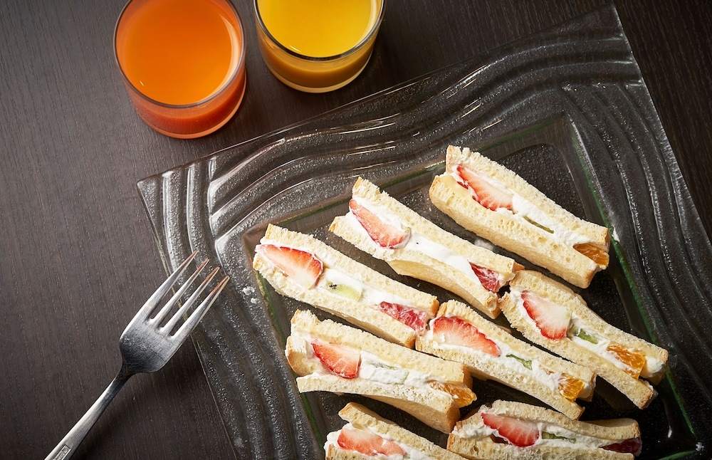 뷔페 아침 식사