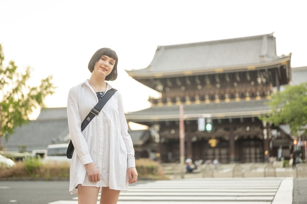 숙박 시설에서 보는 주변 전망