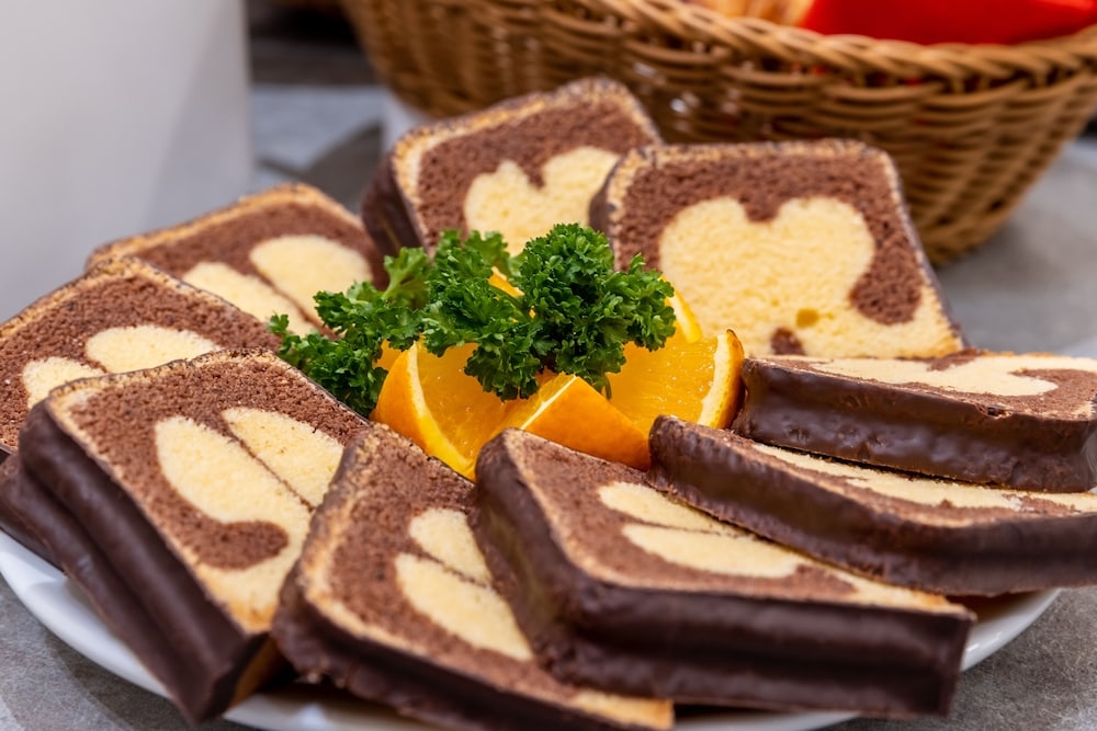 뷔페 아침 식사