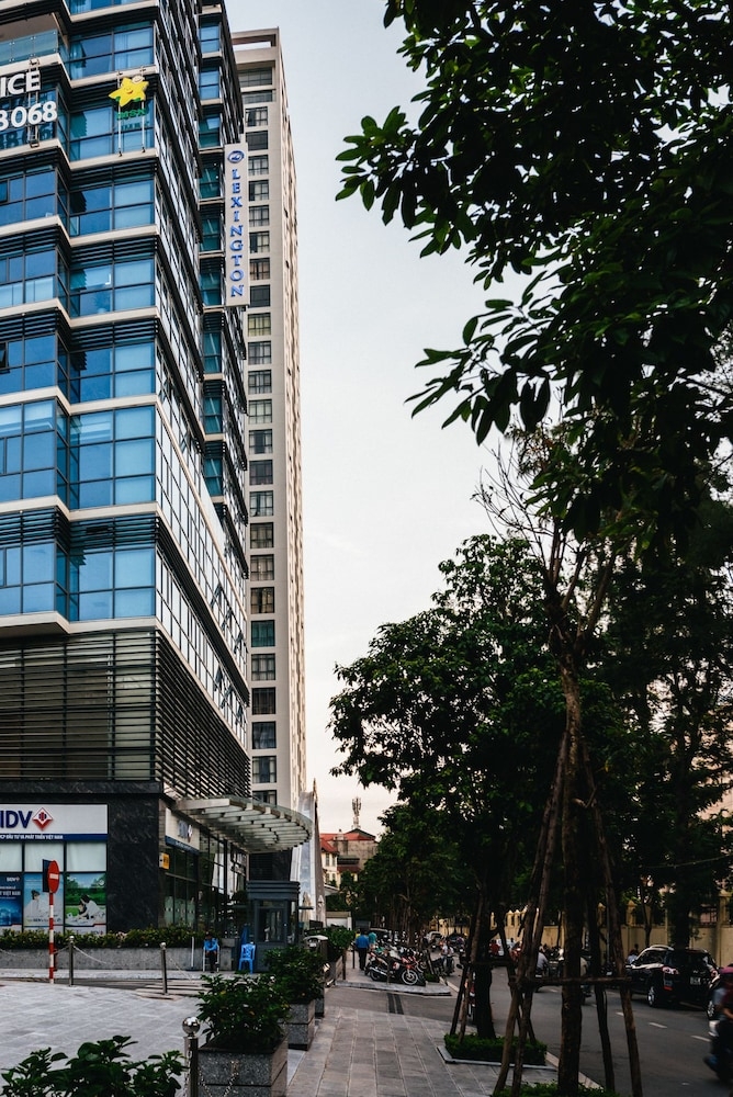 숙박 시설 입구