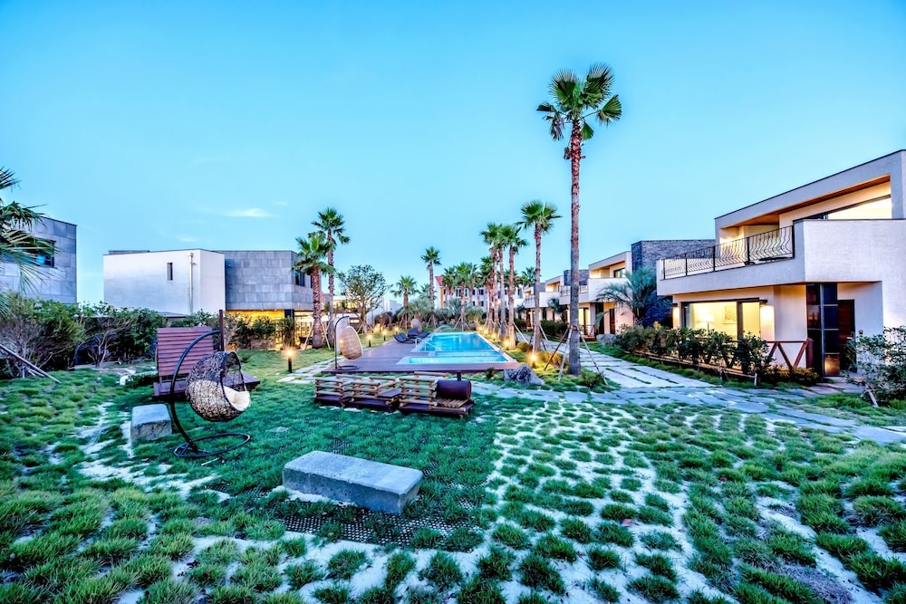 숙박 시설 구내