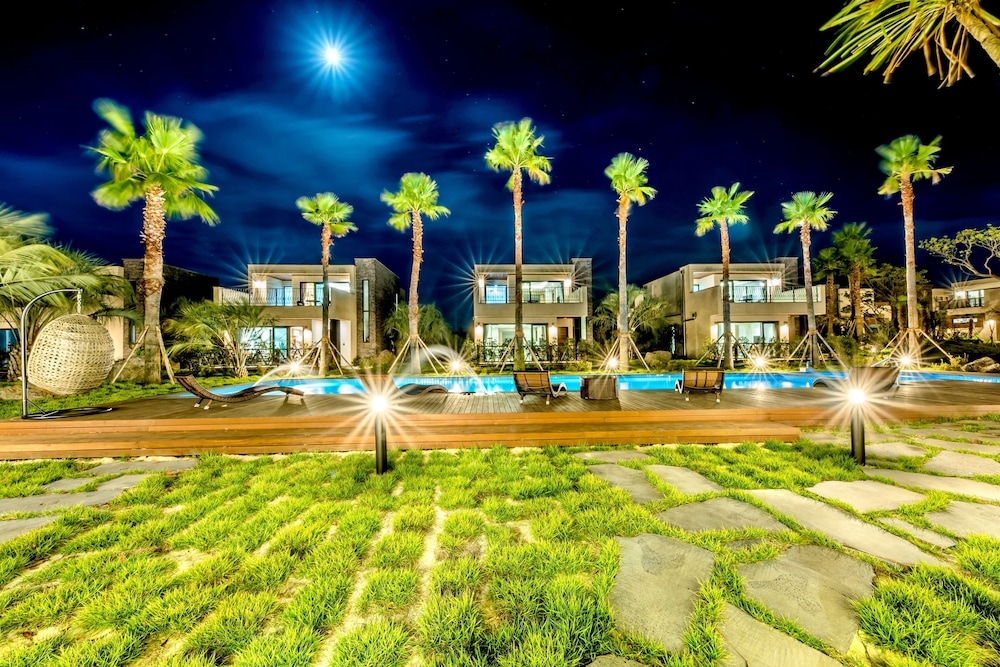 숙박 시설 구내