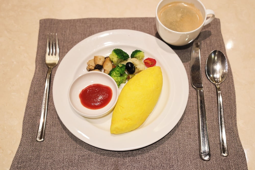 뷔페 아침 식사