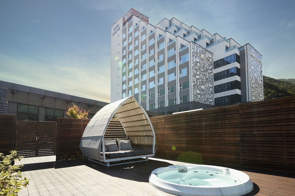 야외 스파 욕조