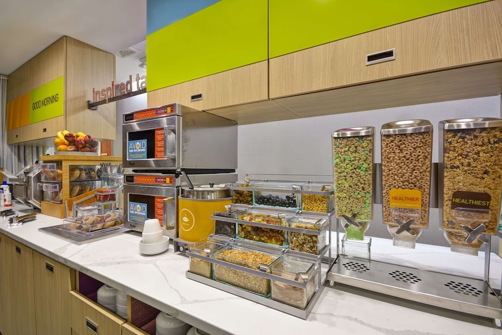 뷔페 아침 식사