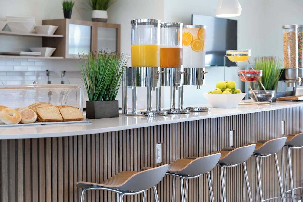 뷔페 아침 식사