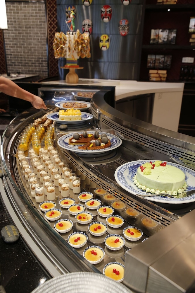 뷔페 아침 식사