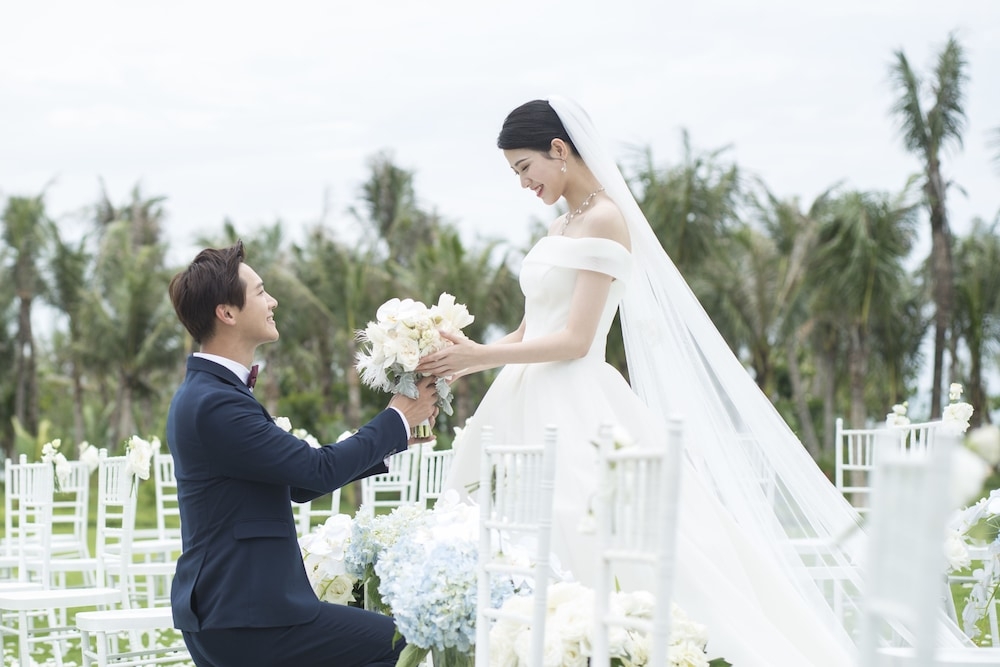 야외 결혼식 공간