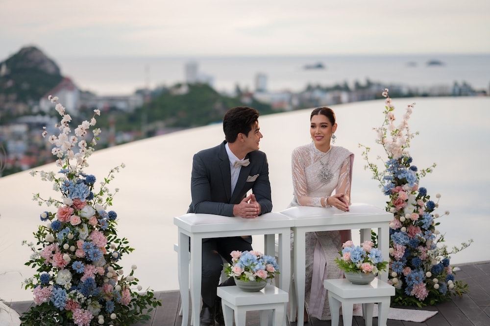 야외 결혼식 공간