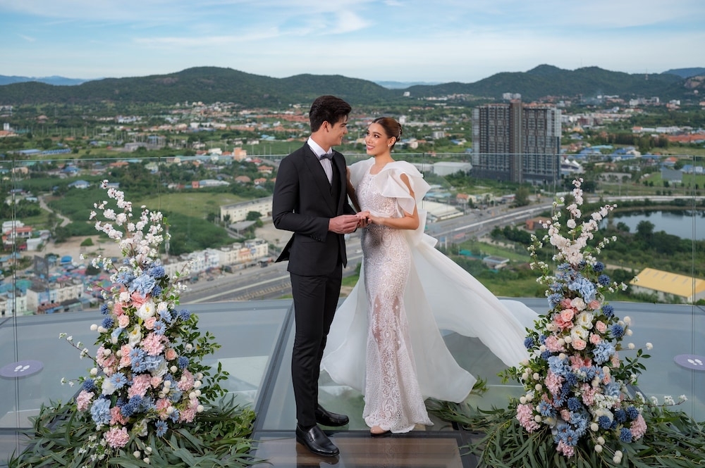 야외 결혼식 공간