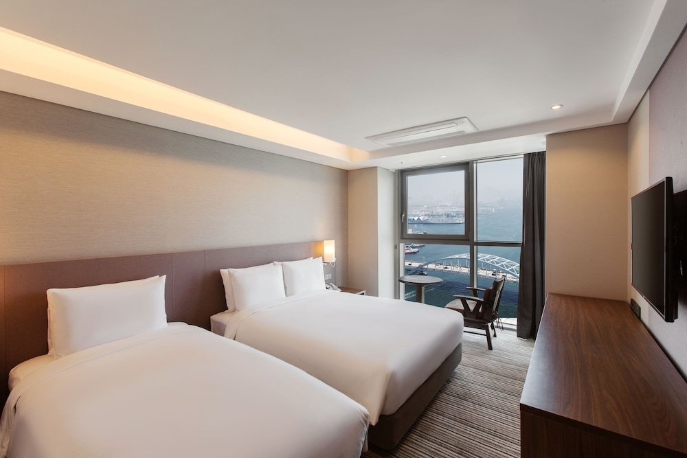 객실에서 보이는 전망