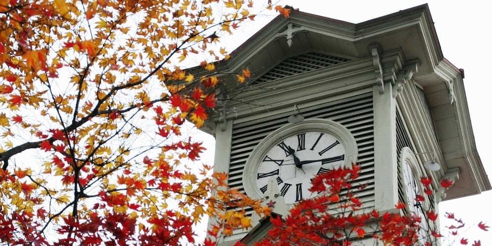 숙박 시설에서 보는 주변 전망