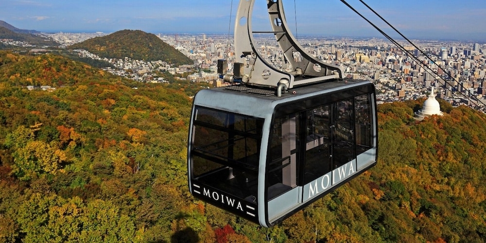 숙박 시설에서 보는 주변 전망