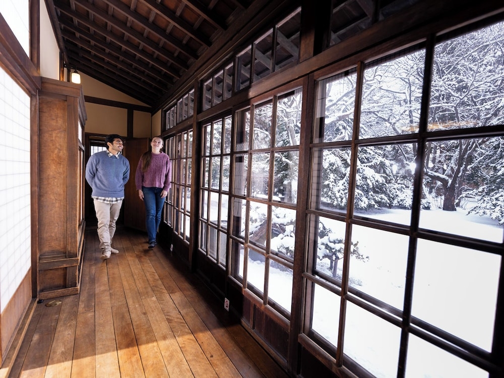 숙박 시설에서 보는 주변 전망