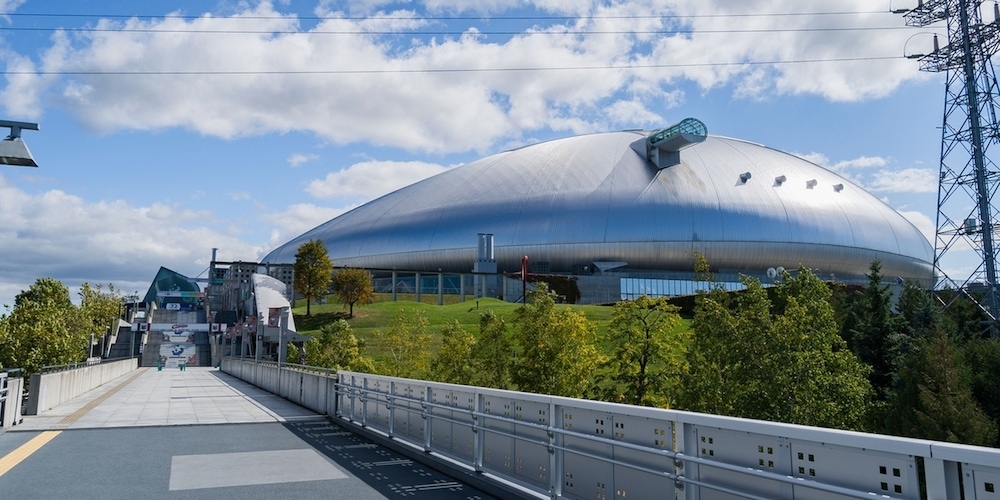 숙박 시설에서 보는 주변 전망