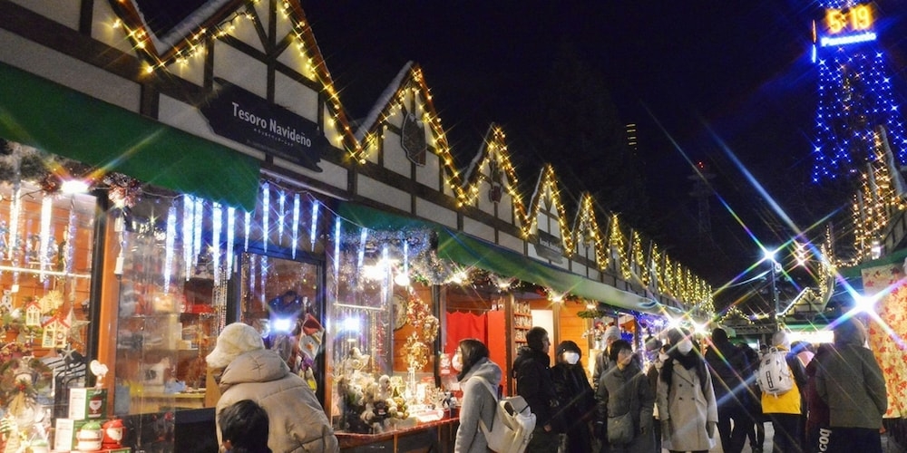 숙박 시설에서 보는 주변 전망