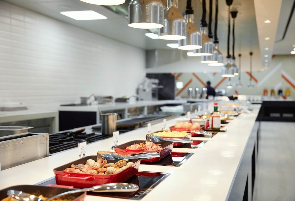 뷔페 아침 식사