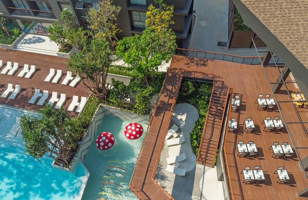 숙박 시설 구내