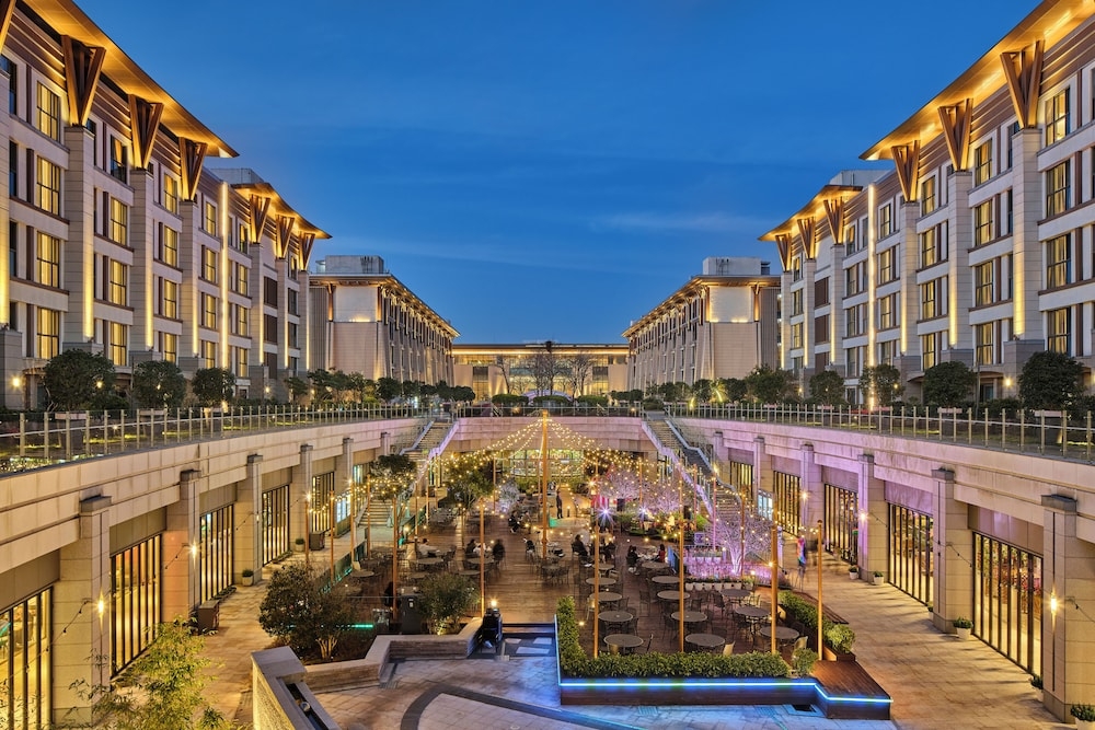 숙박 시설 구내