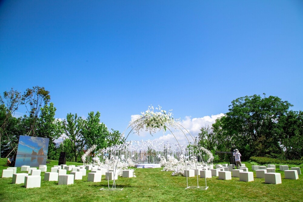 야외 결혼식 공간