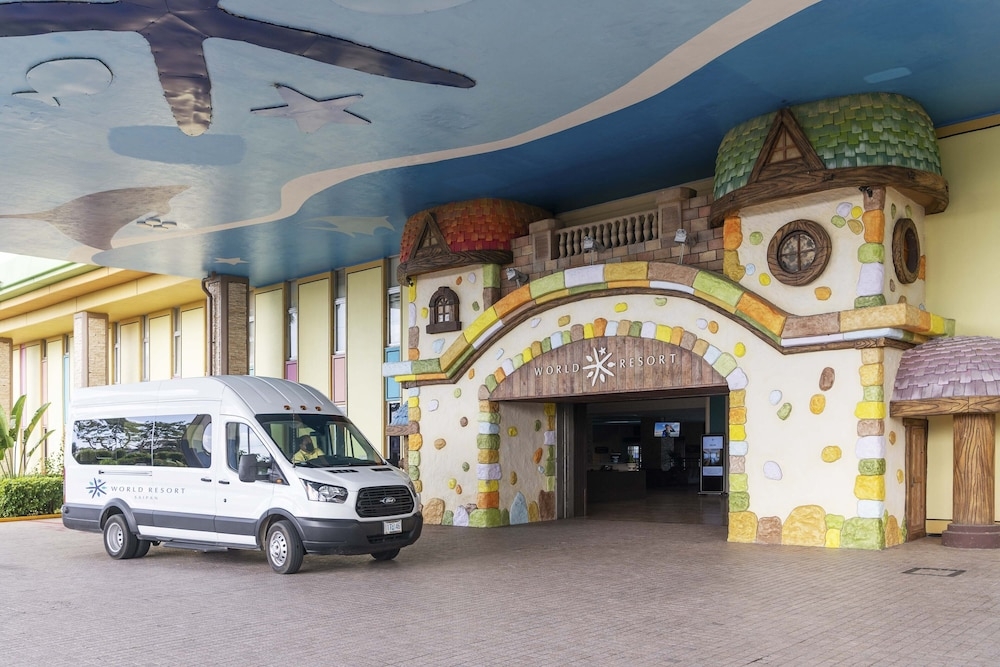 숙박 시설 입구