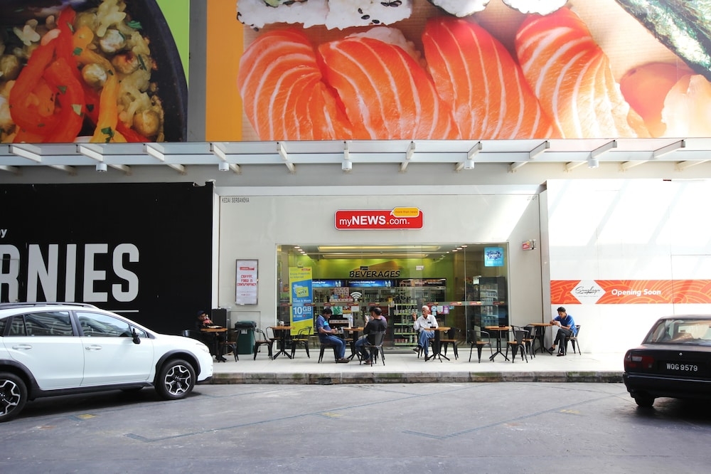 숙박 시설 구내