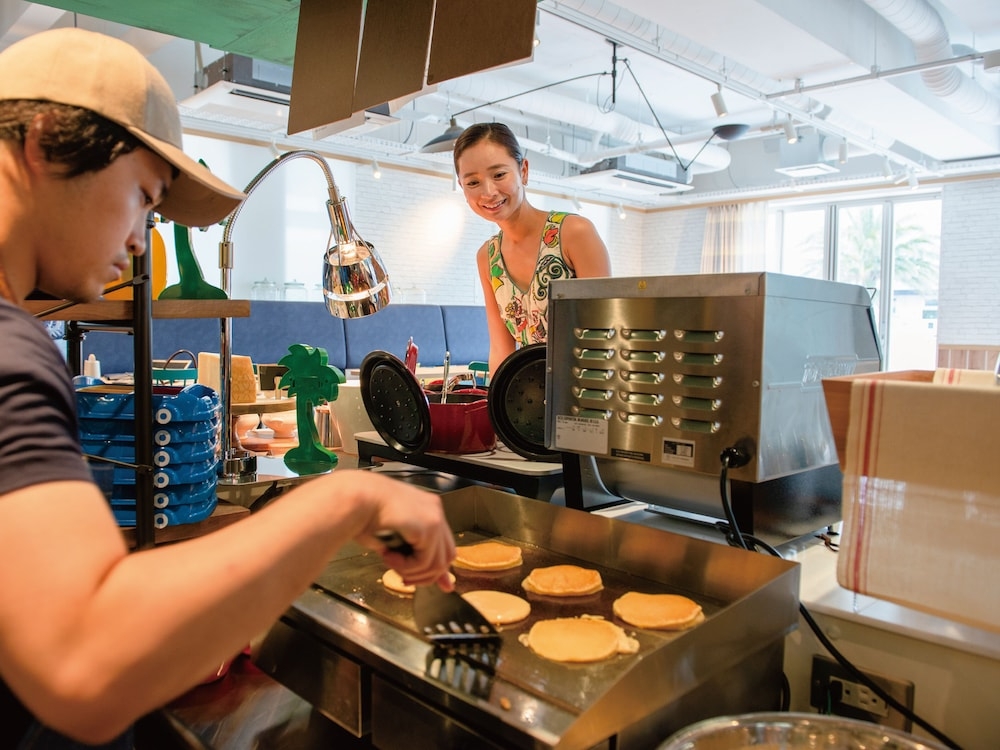 뷔페 아침 식사