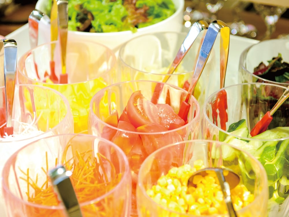 뷔페 아침 식사