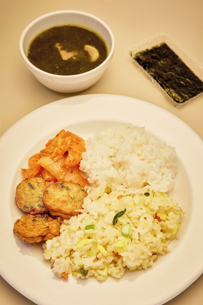 뷔페 아침 식사