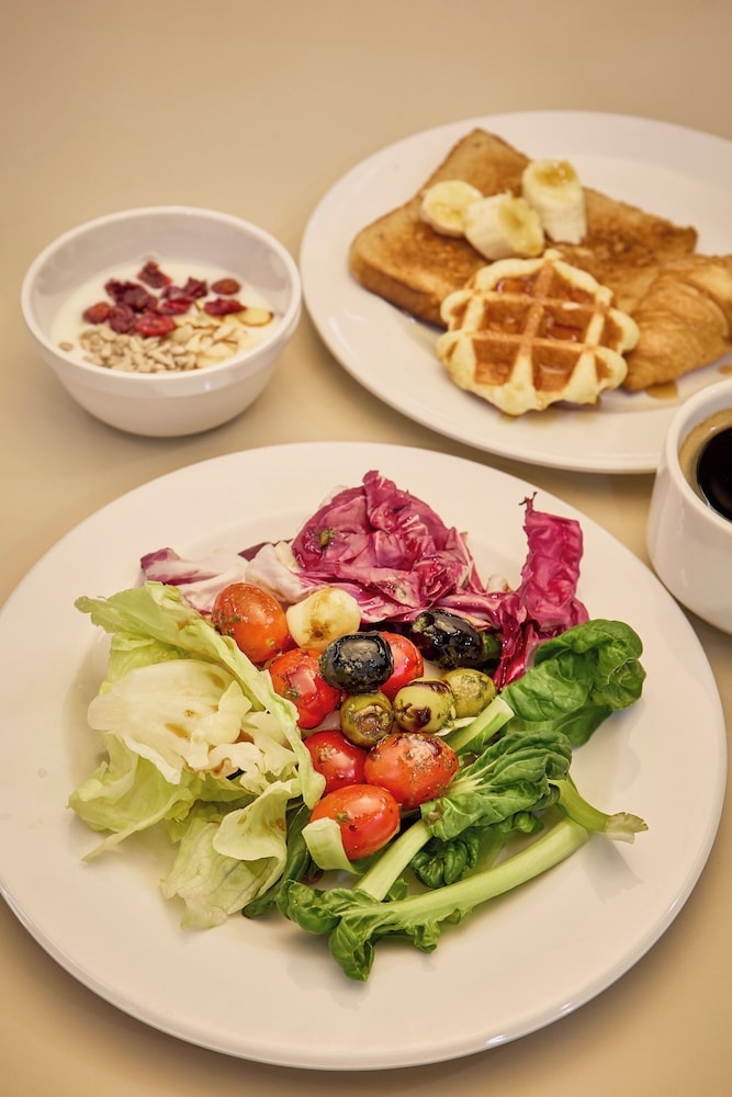 뷔페 아침 식사