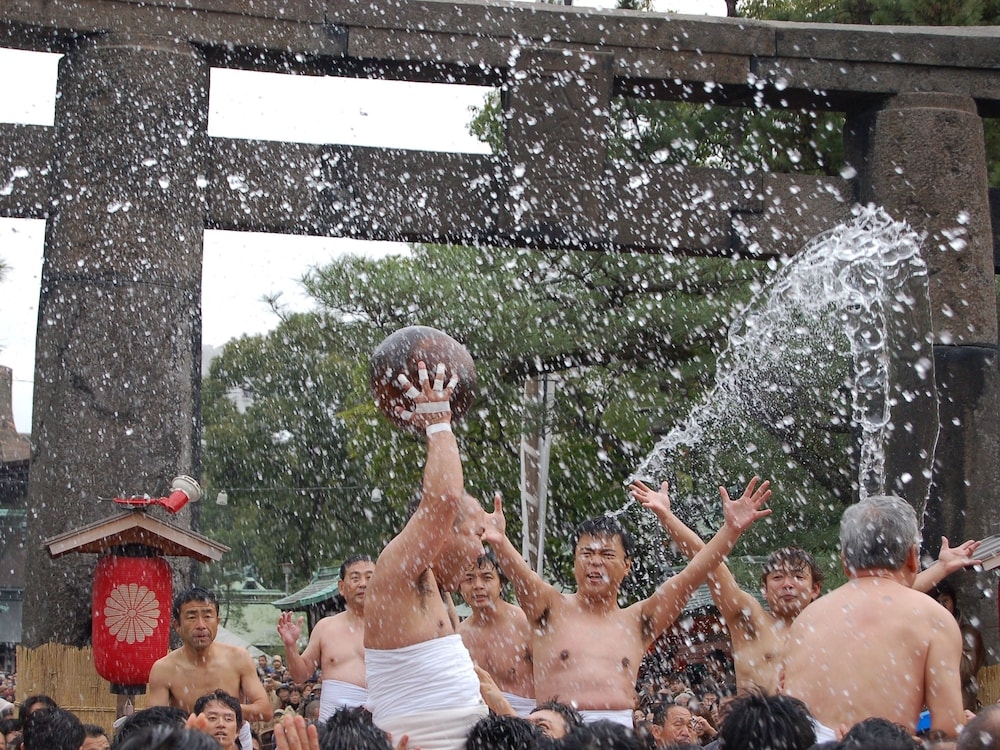 숙박 시설에서 보는 시내 전망