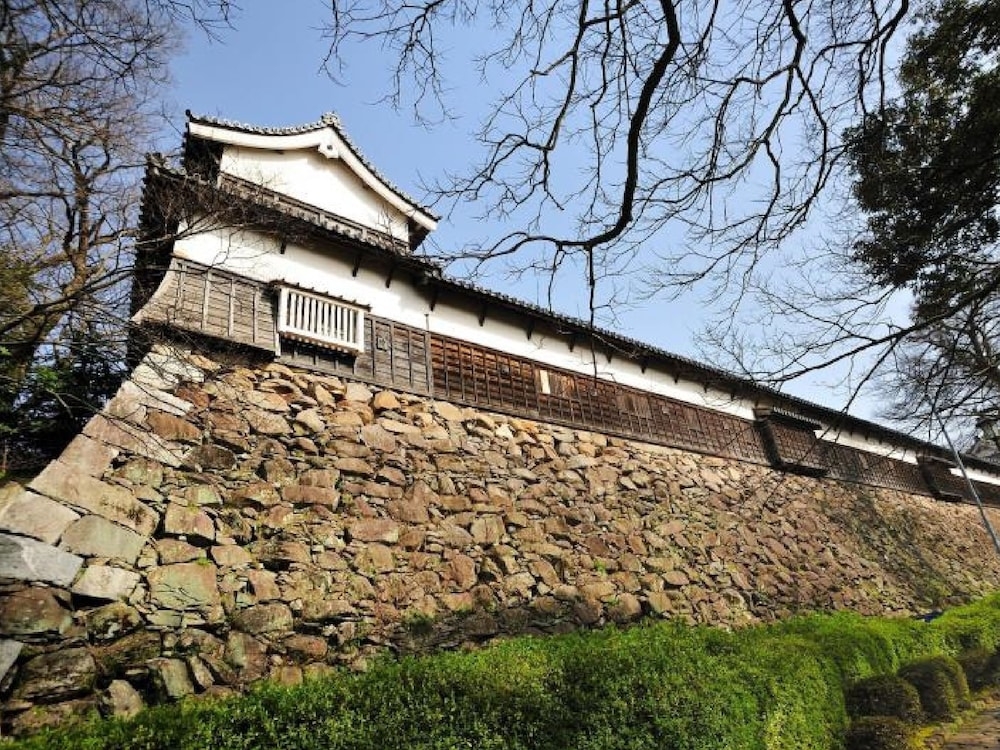 숙박 시설에서 보는 시내 전망