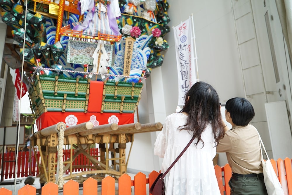 숙박 시설에서 보는 시내 전망