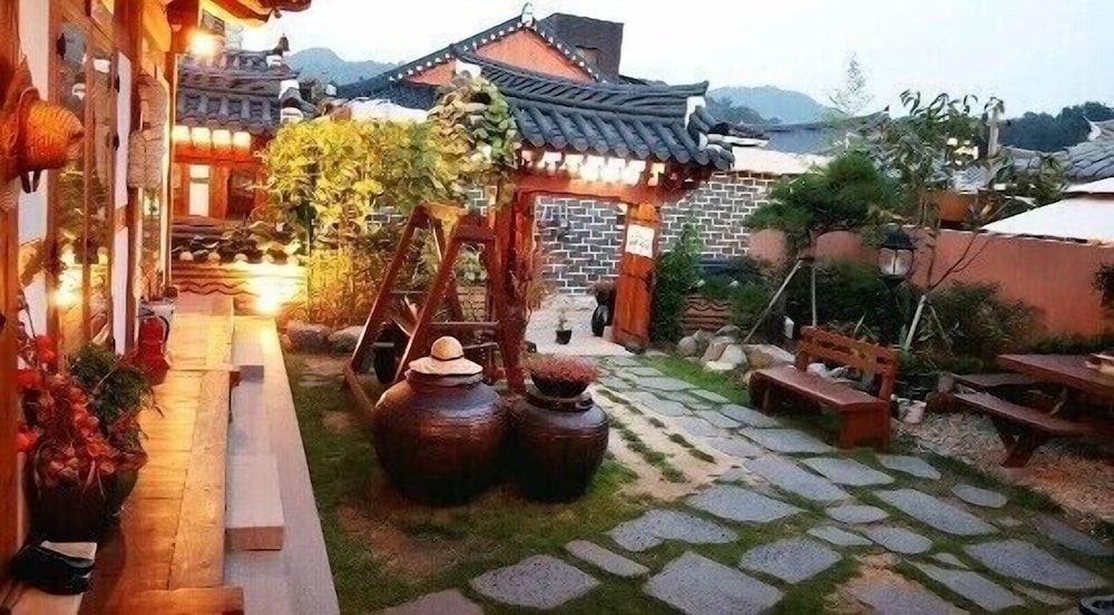 숙박 시설 구내