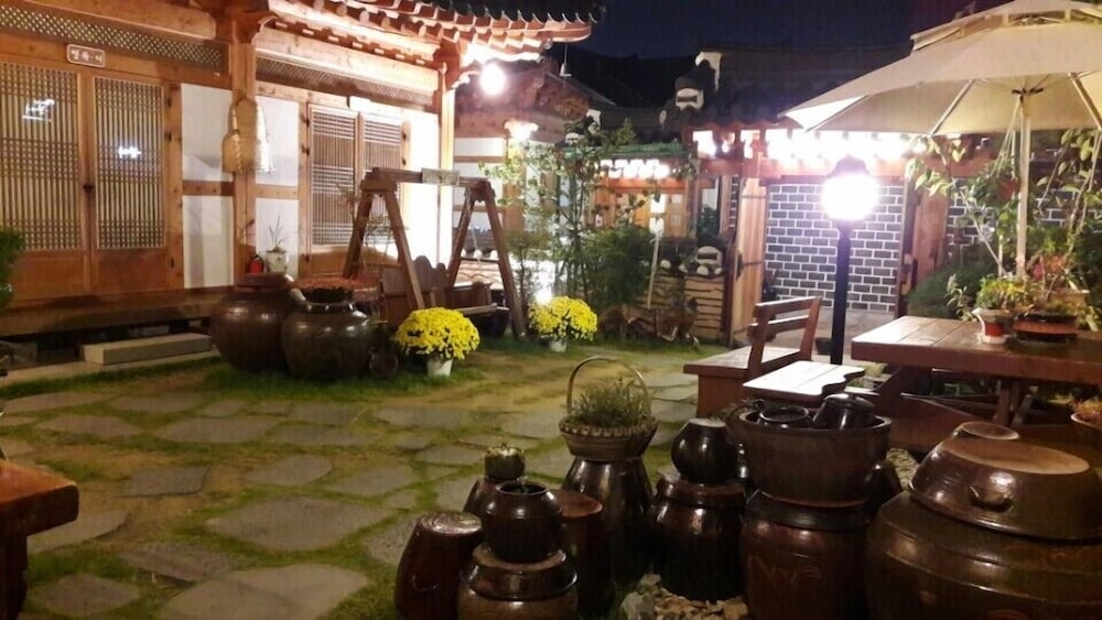 숙박 시설 구내