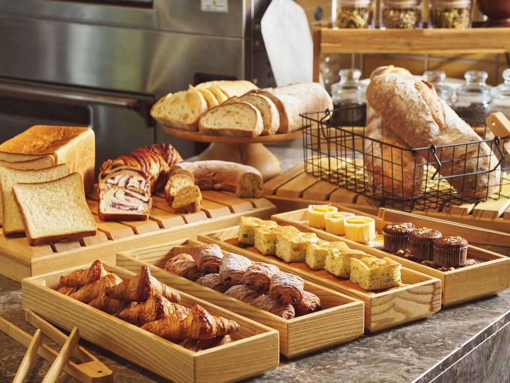 뷔페 아침 식사