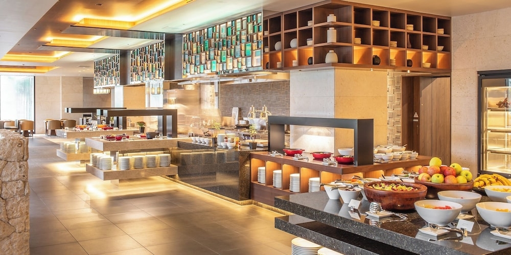 뷔페 아침 식사