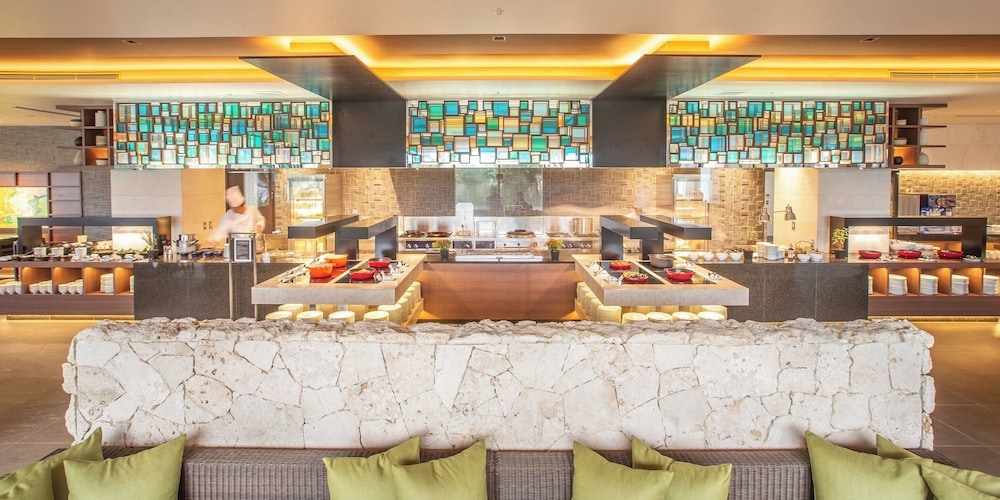 뷔페 아침 식사